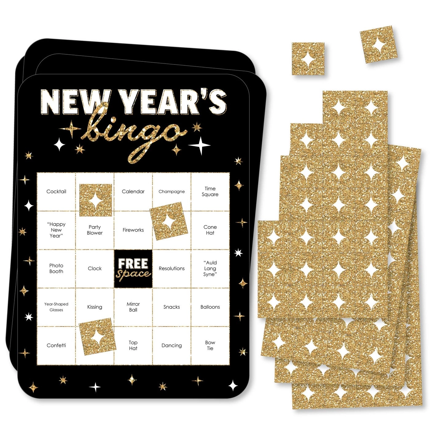 Hello New Year Bingo Game - 18 piece(s)