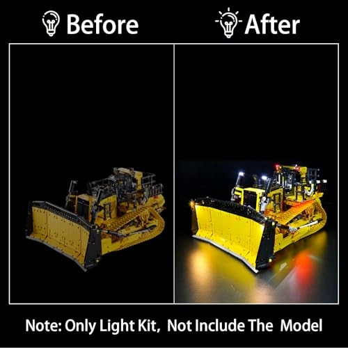 Lighting Kit for LEGO Cat D11 Bulldozer Model 42131