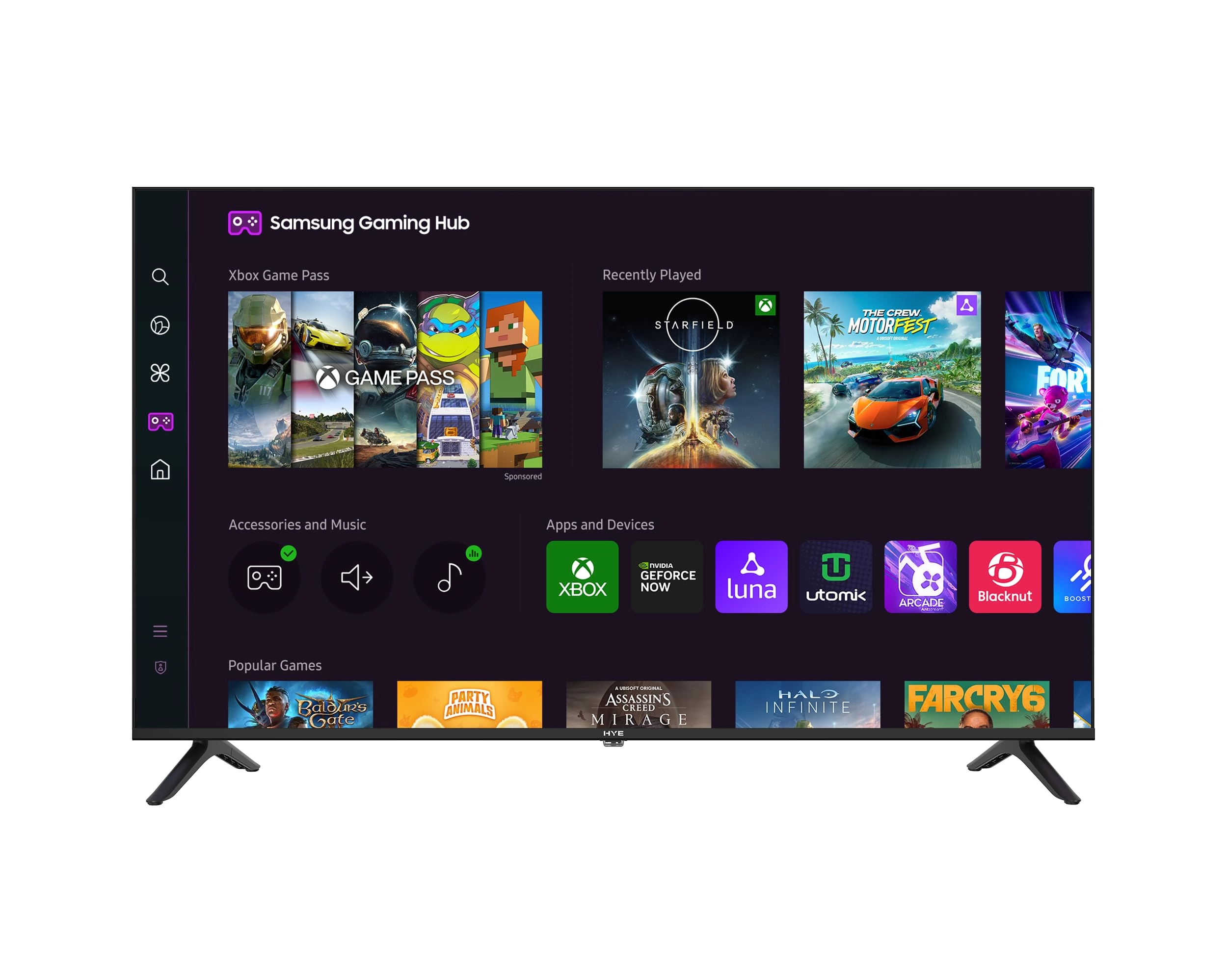 43QLEDS2008E - 43 inches