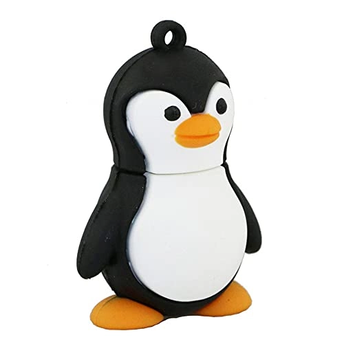 Penguin Shape USB Flash Drive - USB 2.0 64GB