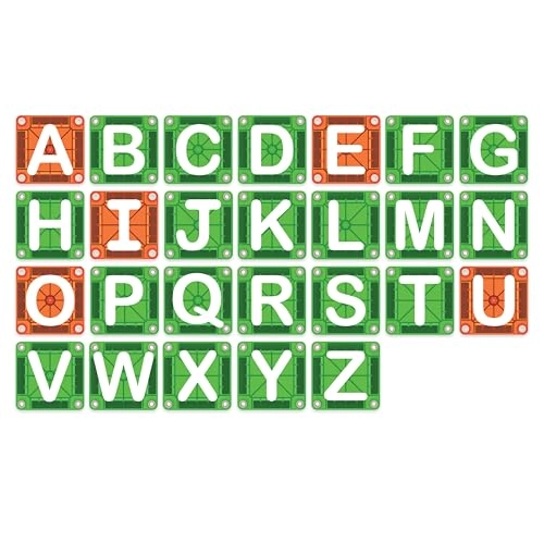 microMAGS Learn Letters Alphabet - 3 years+ 56 pieces