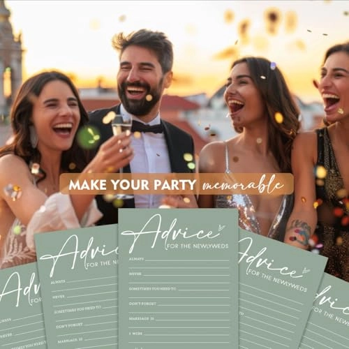 Bridal Shower Bingo - 25 pieces Unisex-Adults