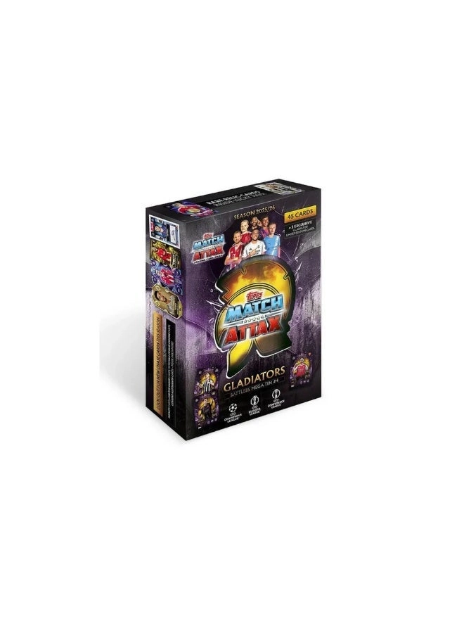 Match Attax 2025/26 - Mega Tin - 45pcs
