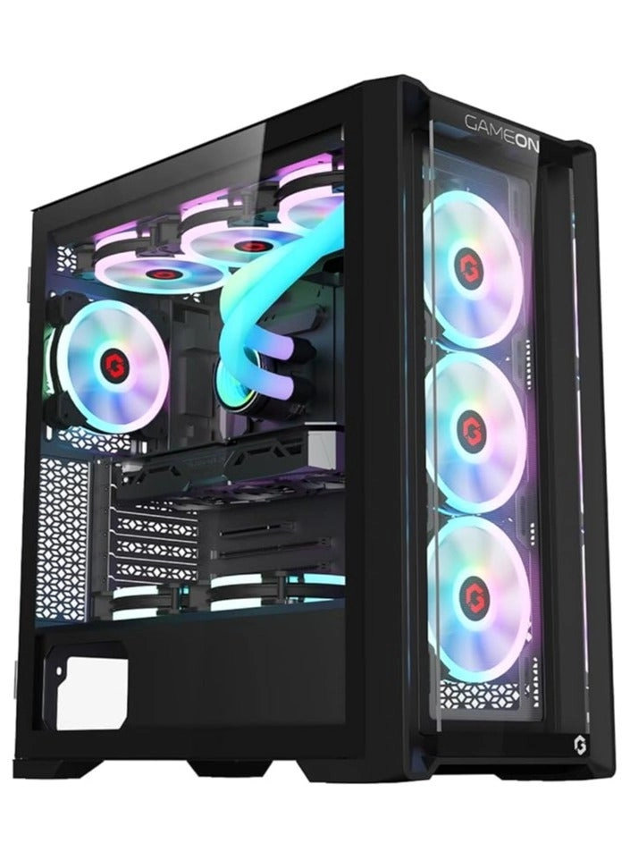 GameOn Vortex Midnight Series - Mid Tower