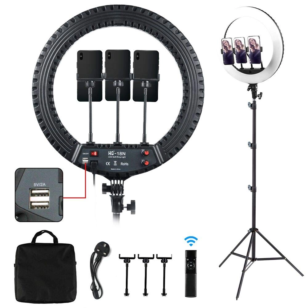 Cantonape LED Ring Light - 18 inch