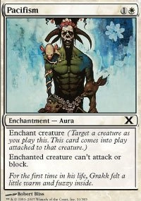 Wizards of the Coast Magic Gathering Pacifism 31/383 - Tenth Edition