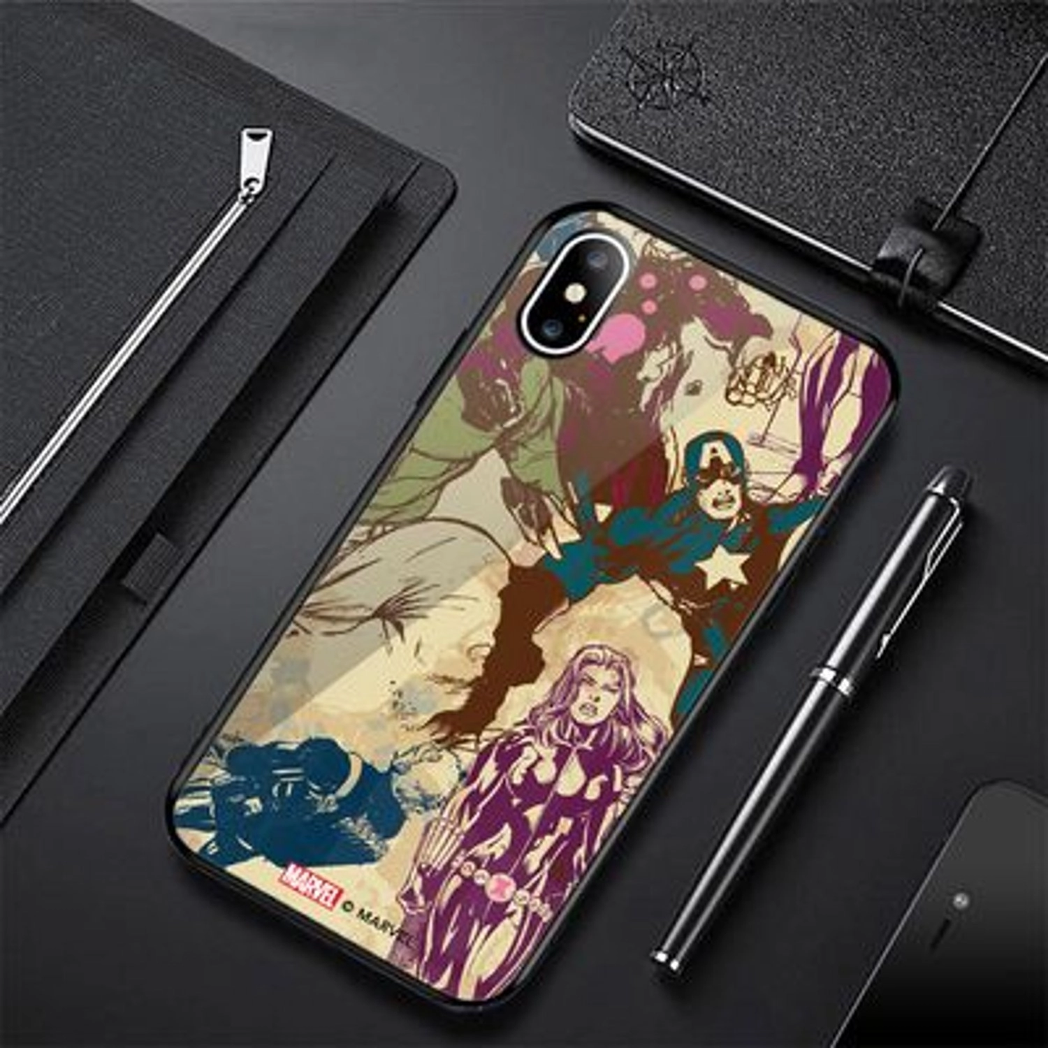 Earth'S Mightiest Heroes Cover for iPhone Xs Max