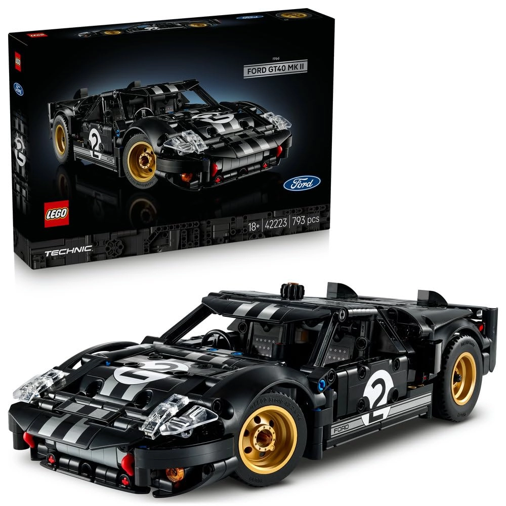Technic 1966 Ford Gt40 Mkii Race Car (42223)