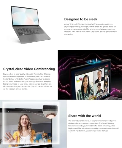 IdeaPad 3i - 15.6'' Core i5-1135G7 36GB 2TB SSD