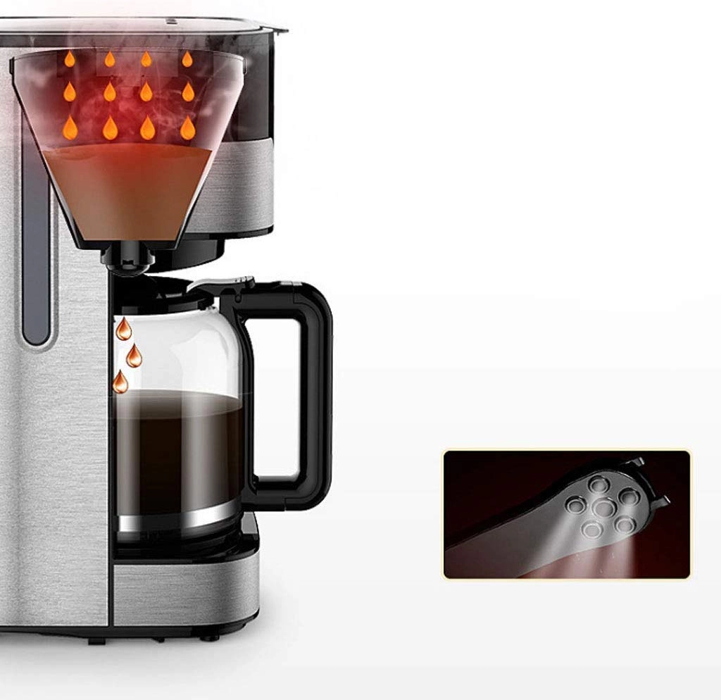 JEOMED Home Office Coffee Maker - 4Cup Programmable Stainless Steel