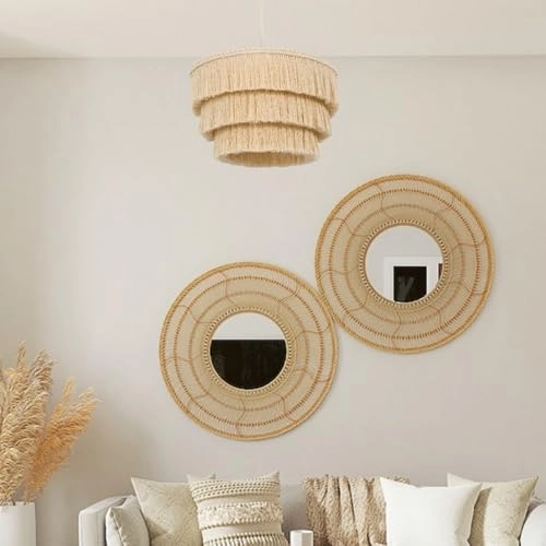 Bohemia Tassel Pendant Light - 23 Inches Wide Creamy White