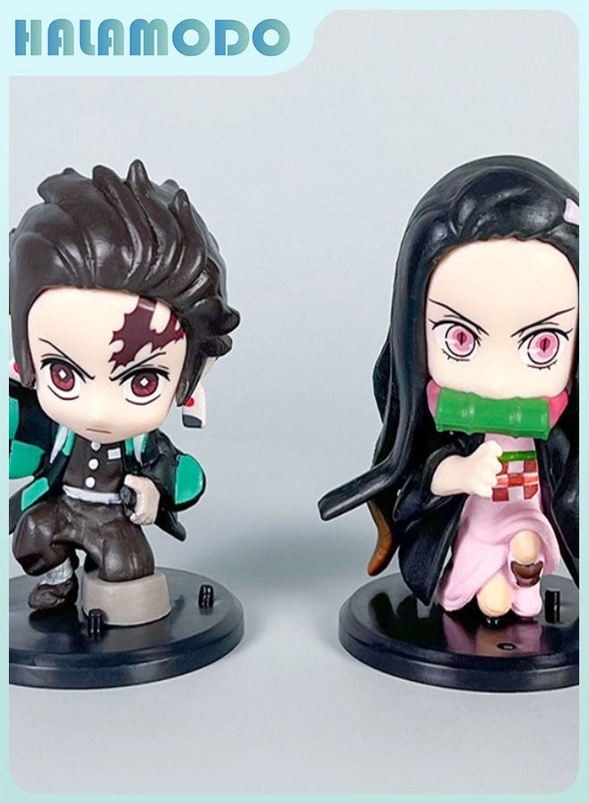 Q Version Figures (QQ0642) 8 pcs