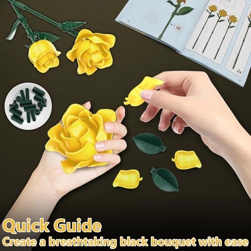 Bouquet Building Kit - 6 years and up 585 pieces