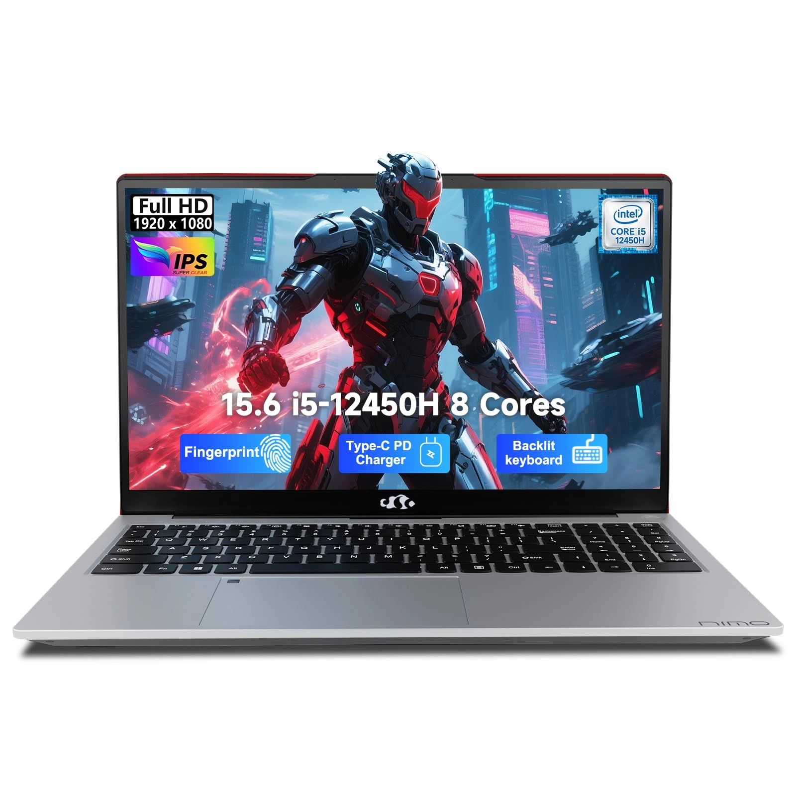 N156 - 15.6'' Core i5-12450H 16GB DDR4 256GB SSD