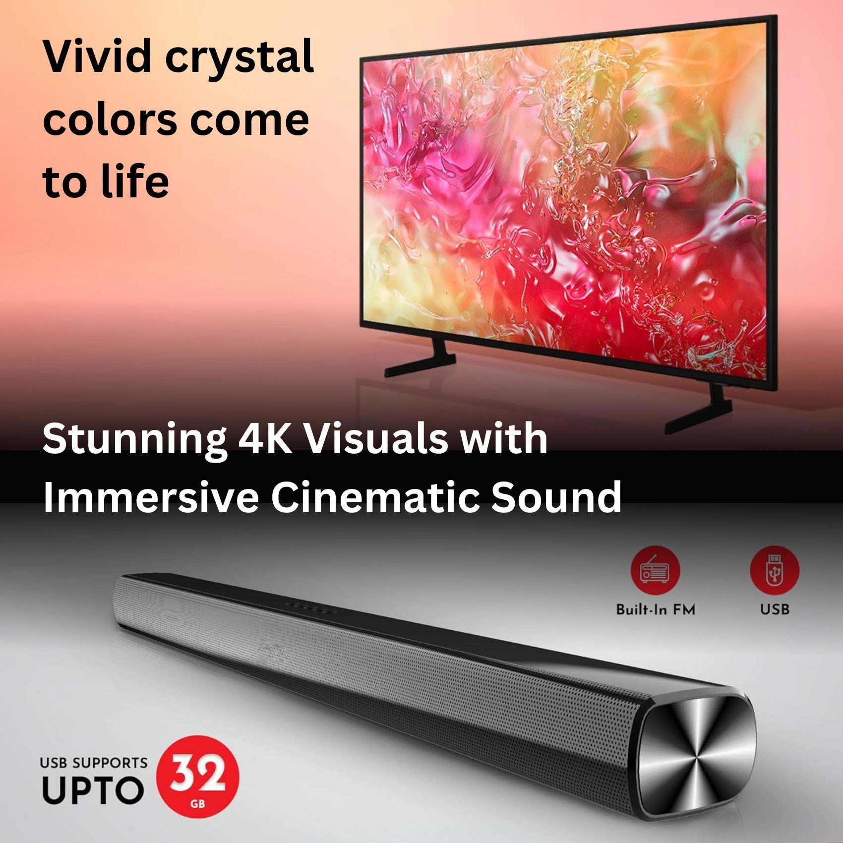 50DU7000+SOUNDBAR - 50 inch