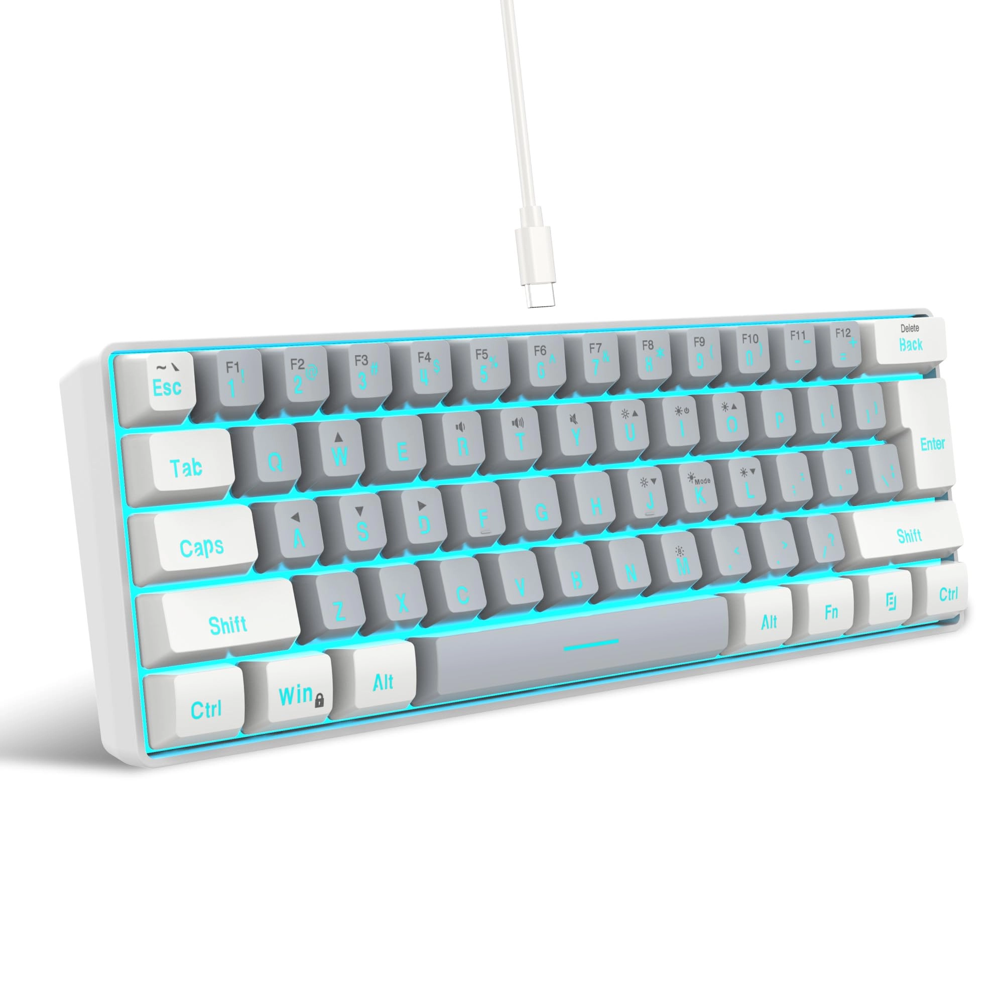 60% Wired Gaming Keyboard - USB-A