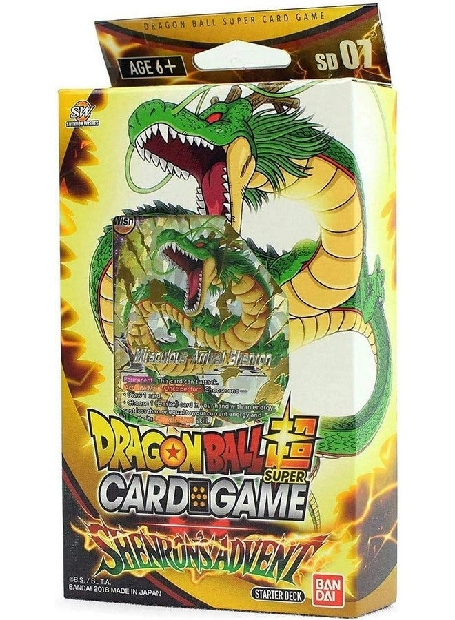 Bandai Dragon Ball Super Card Game: Starter Deck - Shenron's Advent