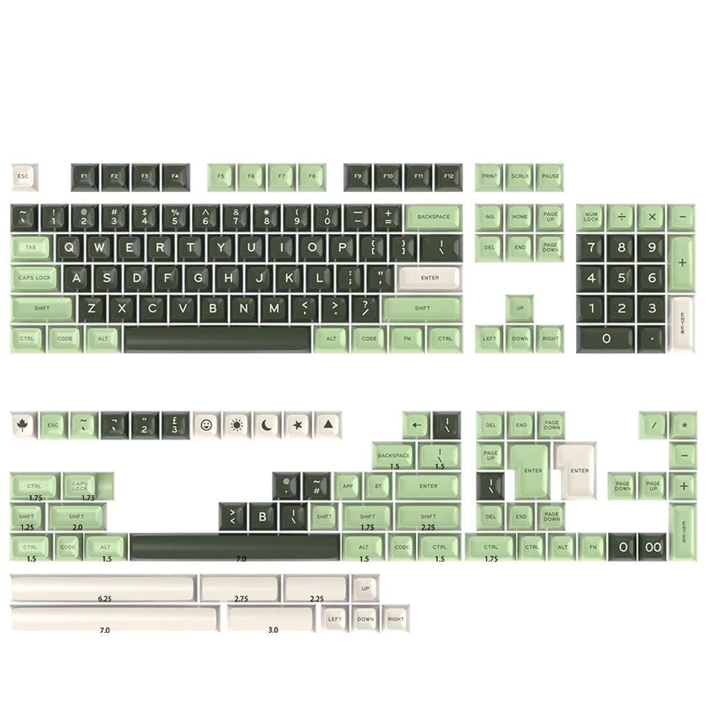 GTSP SA Profile PBT Keycaps - 60%/65%/75%/80%/TKL/100%