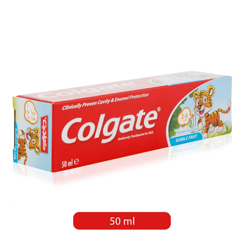 Colgate Kids Bubble Fruit Toothpaste 2-5 years 50ml