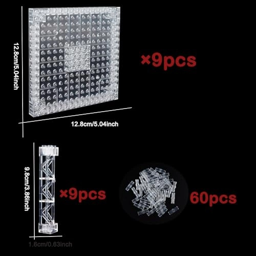 16x16 Plate - Plastic classic bricks 1