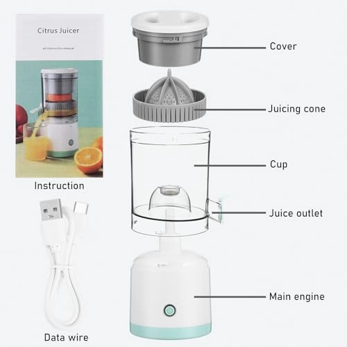 Citrus Juicer - 45 watts 4E+2 Milliliters