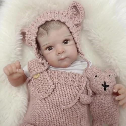 Bettie Reborn Baby Doll - 18 Inch Vinyl Girl Ages 3+