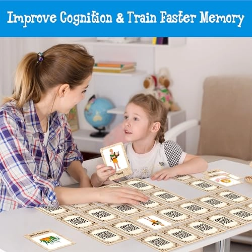 Bible-Themed Matching Game - 3+ 80 pieces