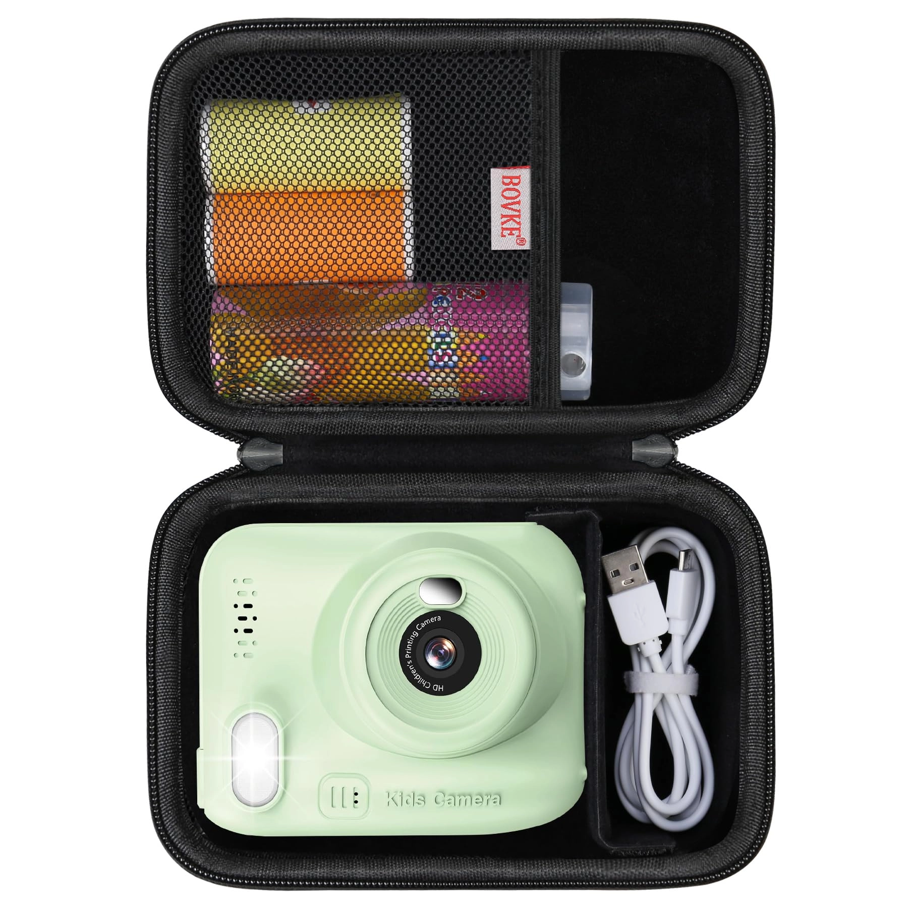 BOVKE Carrying Case - 14.75 x 12.09 x 9.27 cm MINIBEAR instant digital camera