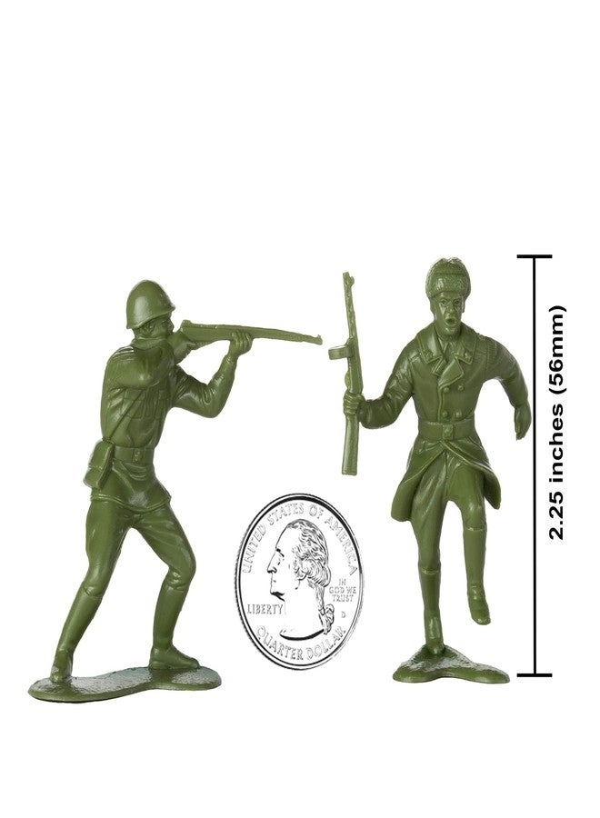 Russian Plastic Army Men 36 pcs