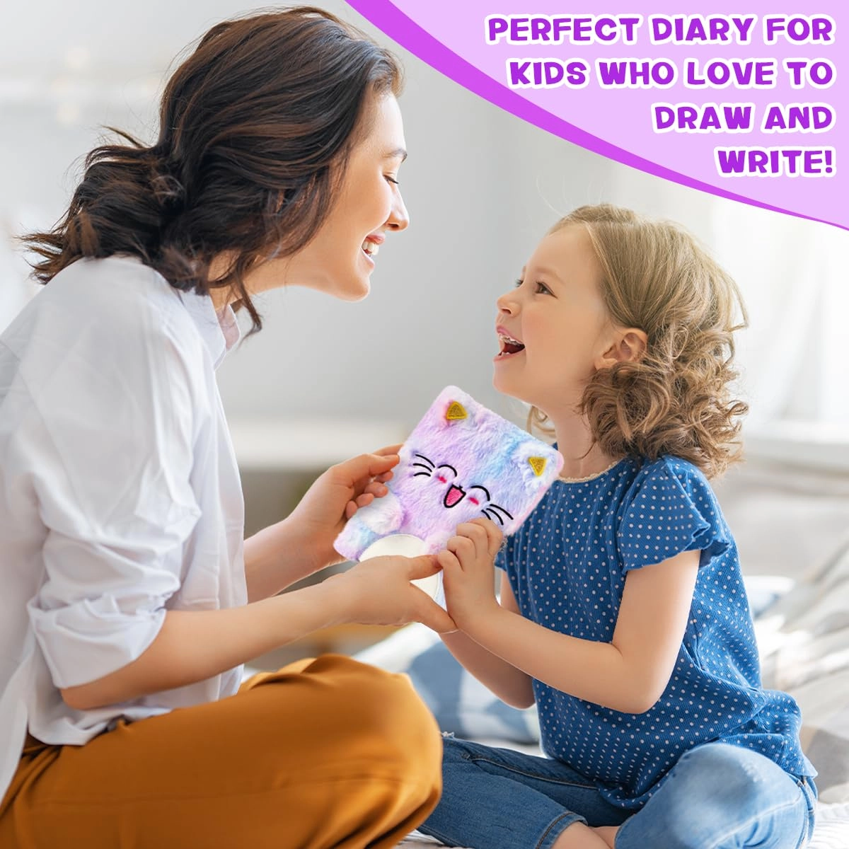 Cat Diary - 160 pages lock and keys