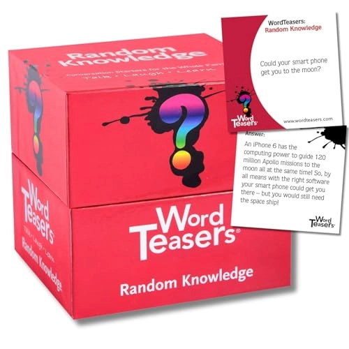 Random Knowledge Trivia Cards - 10 years and up