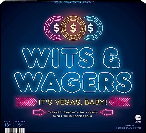 WITS & Wagers: Vegas Edition - English 13 years and up 226 pieces