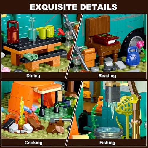 Wilderness Bus - 1392PCS with Light