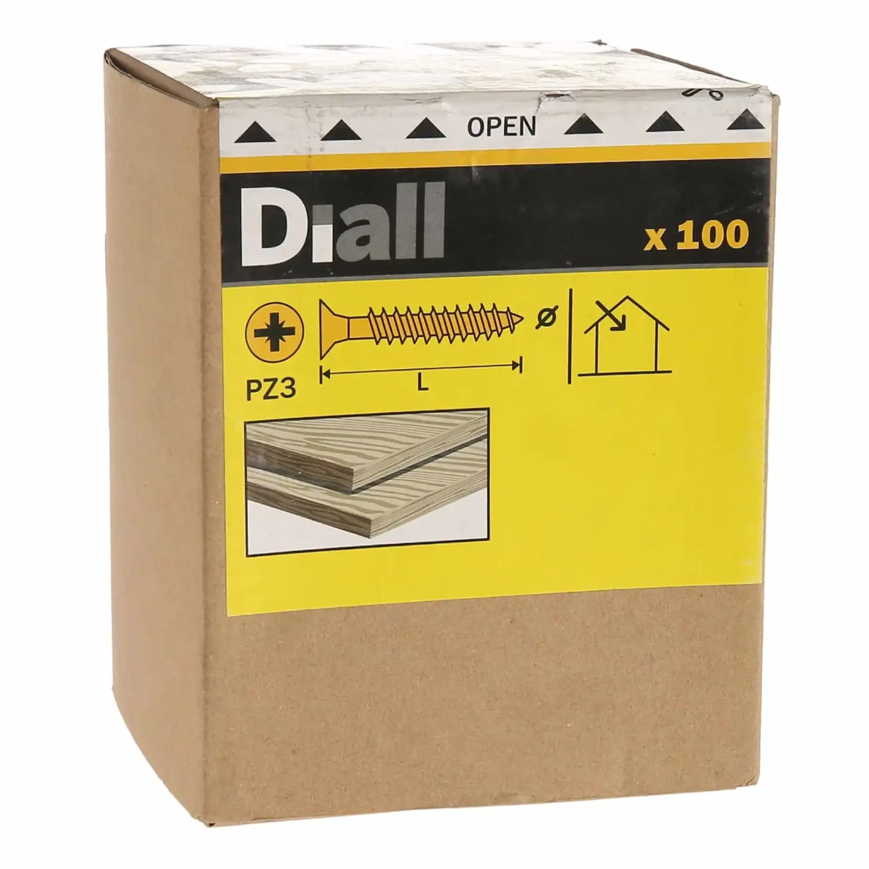 Wood screw - 140 millimeter 6 x 140 mm