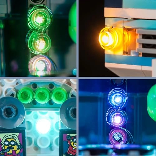 LED Lighting Kit for Lego Minions Music Party Bus 75581 - Reddish Orange Copper