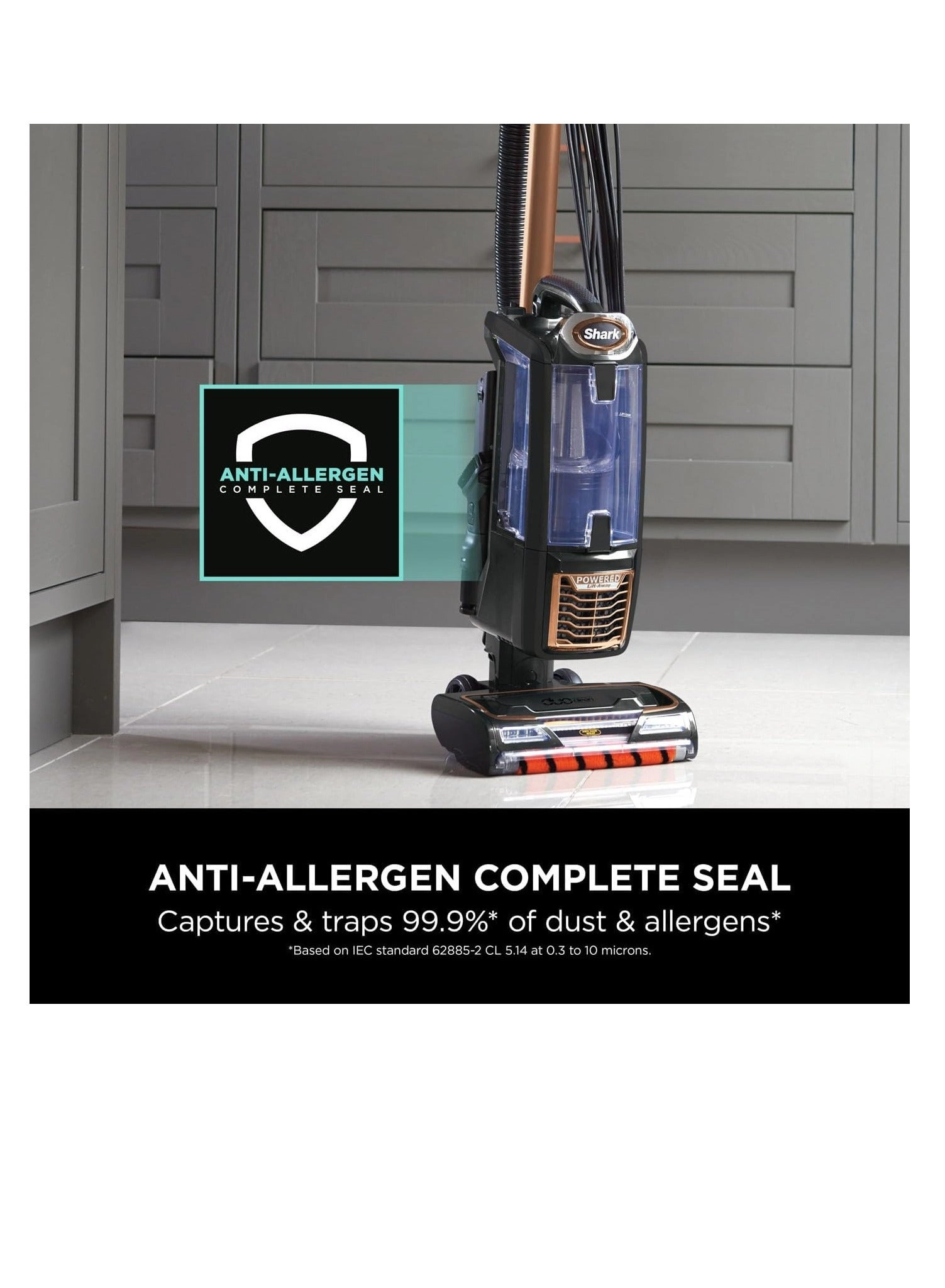 Corded Vacuum Cleaner With Anti Hair Wrap Technology & Duoclean (26483508-NZ801MET)