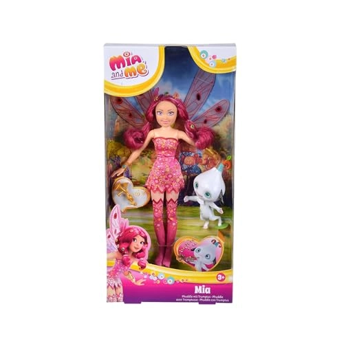 Mia Dressing Doll - 26 cm Pink and blue Ages 4+