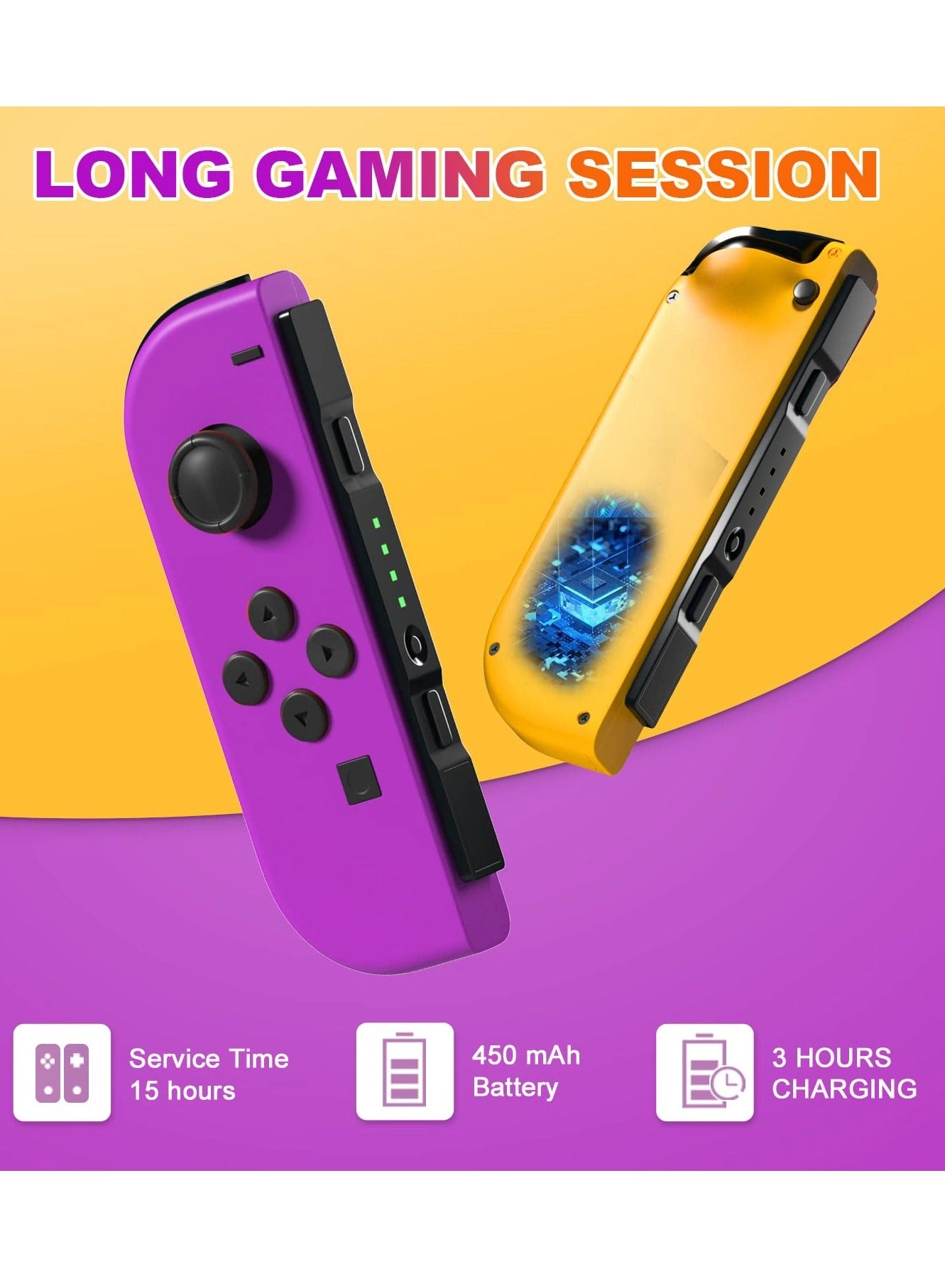 Joy Cons Wireless Controller - Green Nintendo Switch/Lite/OLED