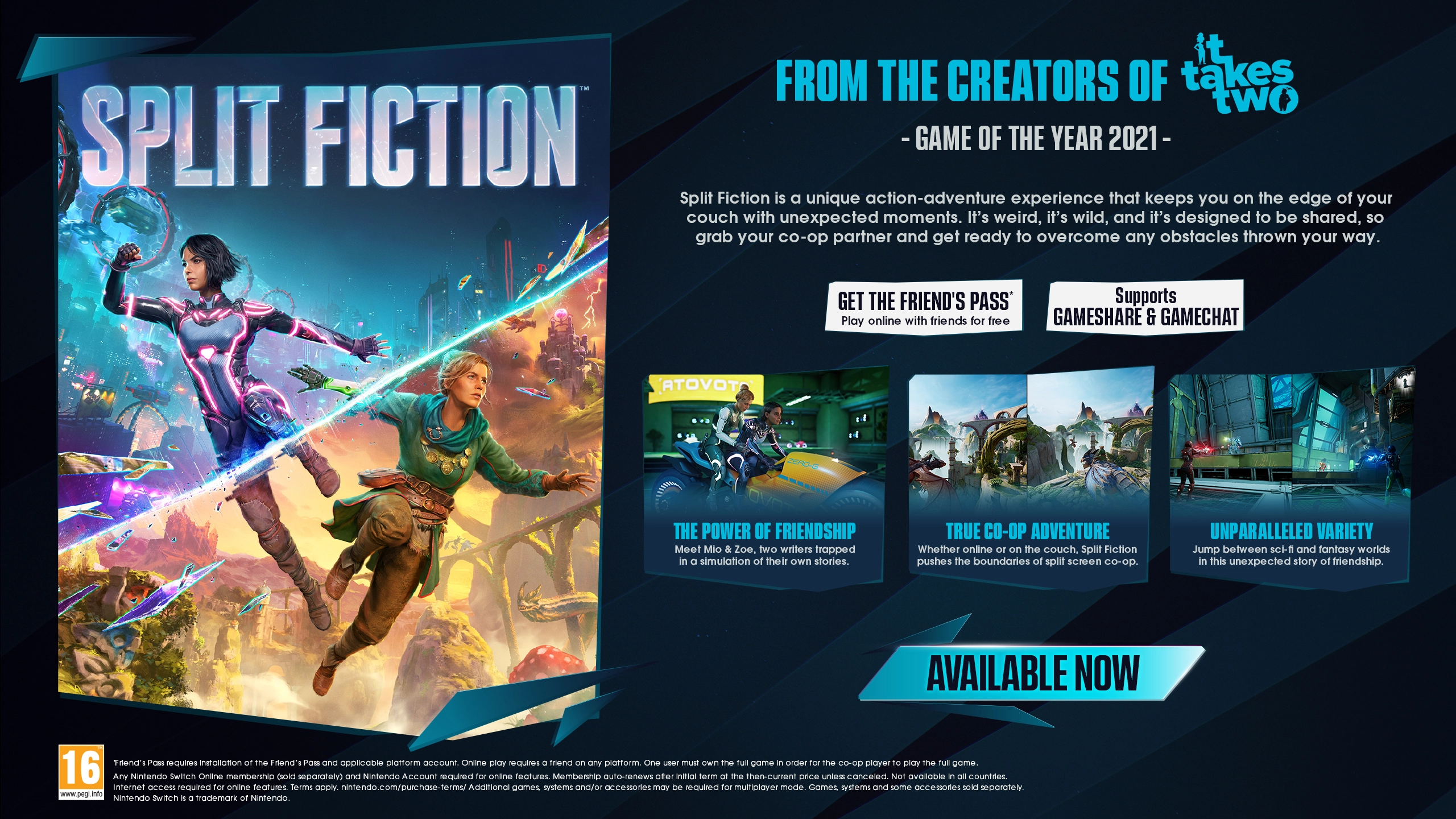 Split Fiction - Nintendo Switch 2