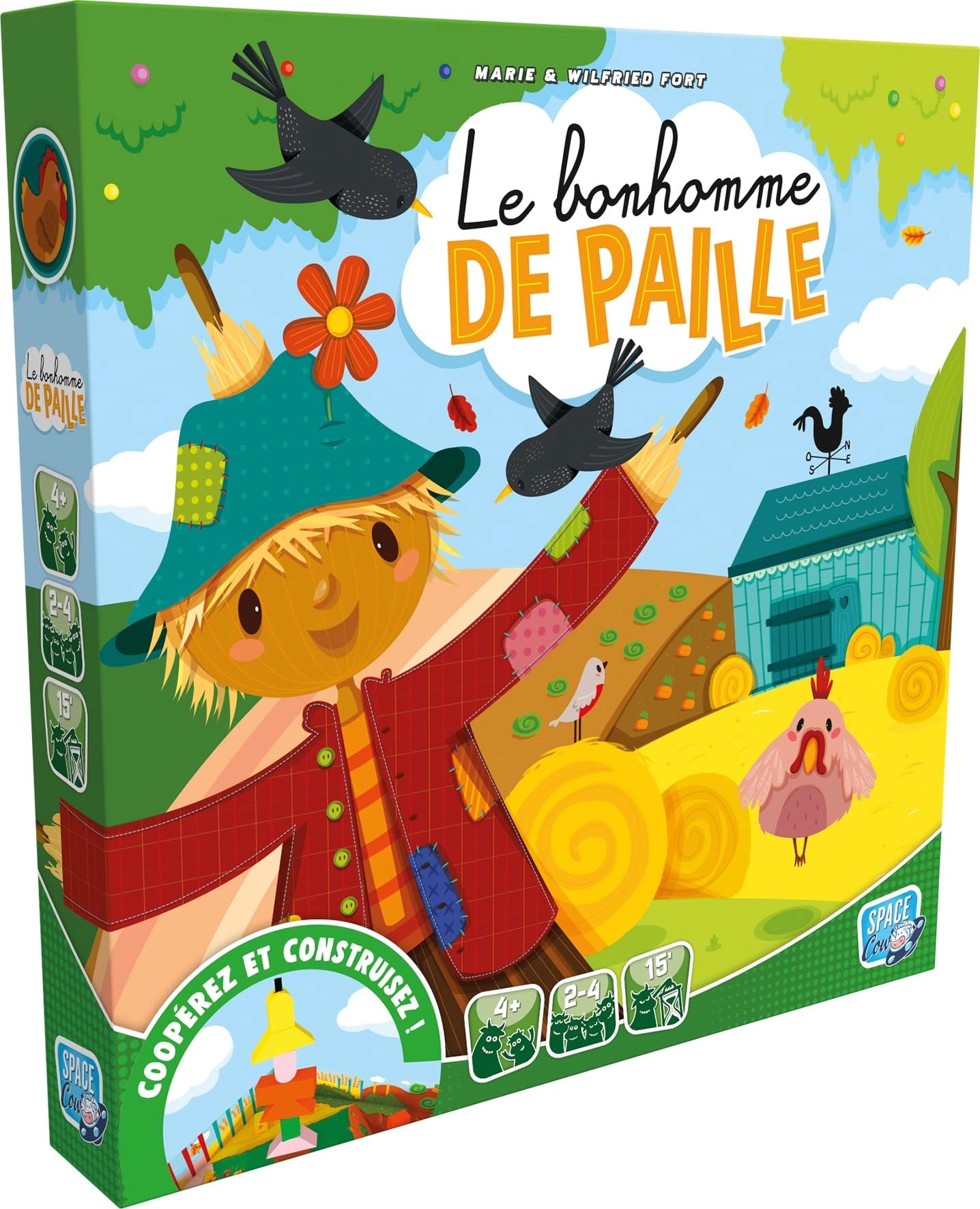 Asmodee The Straw Man - Cooperative Game (French)