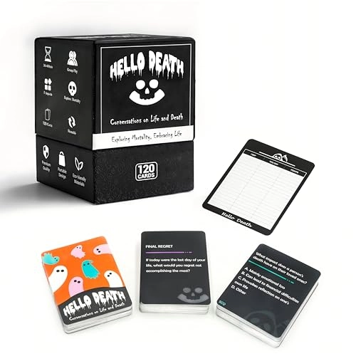 End of Life Conversation Cards - 120 Thought-Provoking Questions