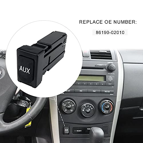 Aux Port Replacement - 86190-02010 Fit for Toyota