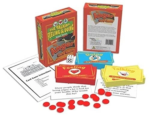 Talking, Feeling, & Doing Anger Card Game - 6 years and up 99 pieces