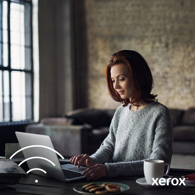 Place your printer anywhere with standard Wi-Fi connectivity included.