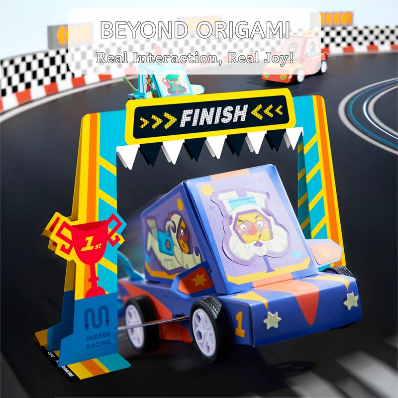 Paper Craft DIY Kit - Dream Racer - 3+ years