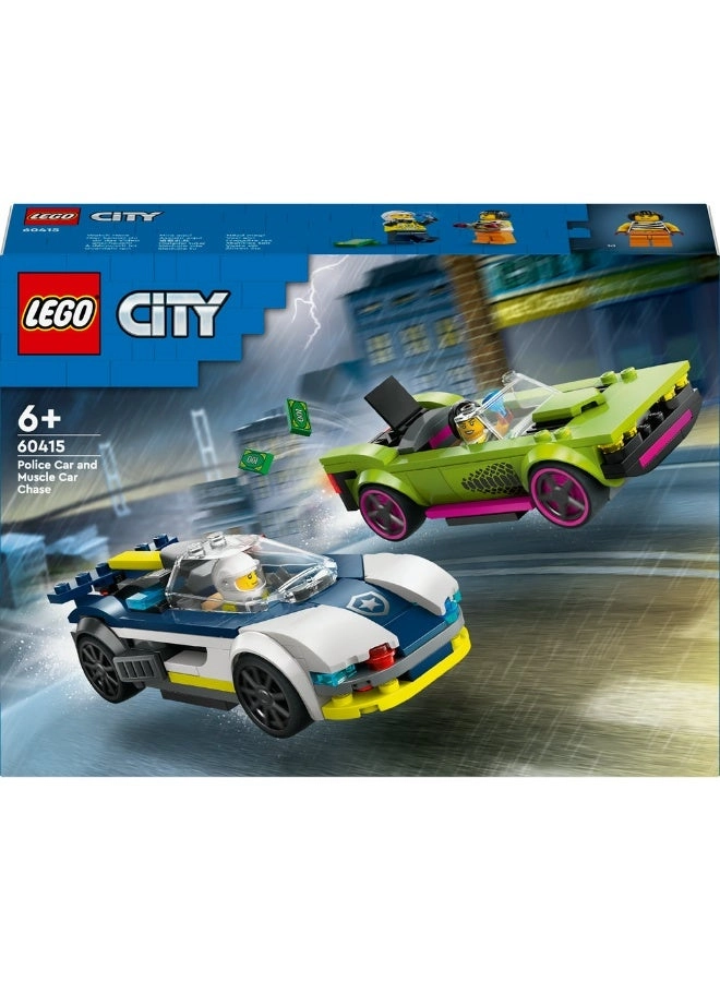 City Police Car and Muscle Car Chase (60415)