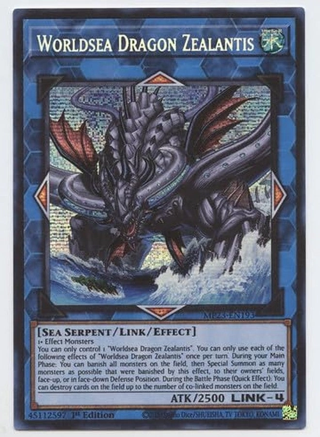 Yu-Gi-Oh! Worldsea Dragon Zealantis MP23-EN193 - 1st Edition
