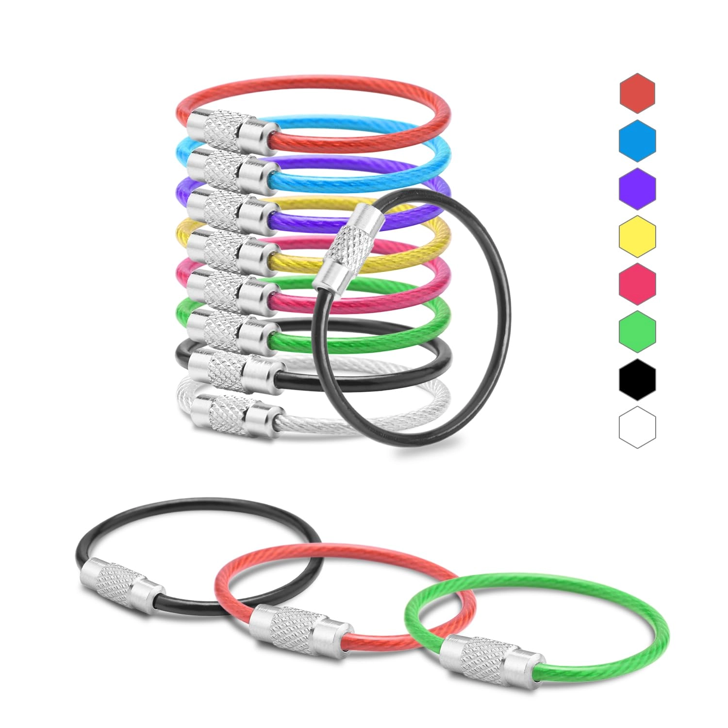 coobigo Cable Key Ring - Car