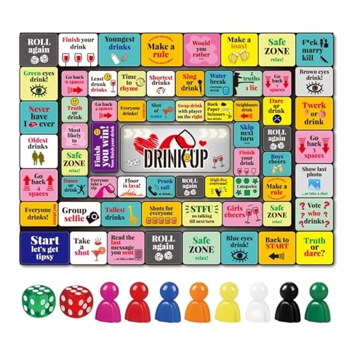 chessgame Drink Up Board Game - Abkhazian 1 month and up 8 pieces