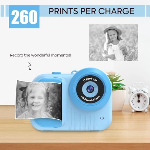 Kids Instant Print Camera - 3.5IN Screen 16 x
